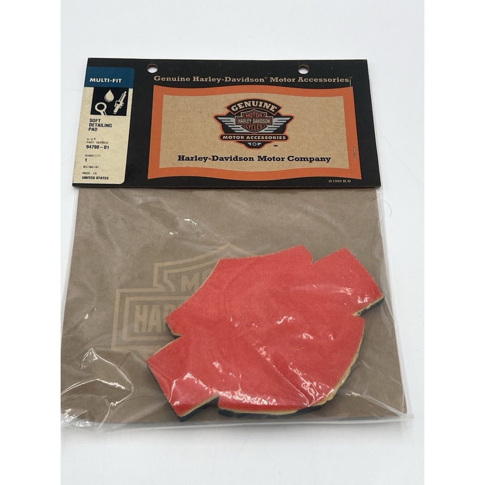 BRAND NEW - 1999 Harley Davidson Motorcycles Genuine Detailing Pad 94790-01